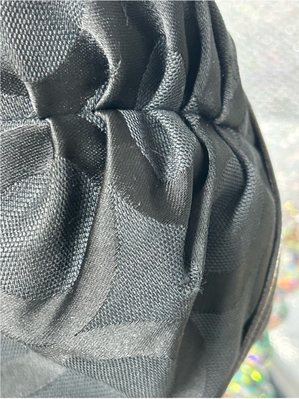 Coach Poppy Op Art Glam Tote Black Signature Jacquard Leather Trim 13826 G0920 - Picture 13 of 15